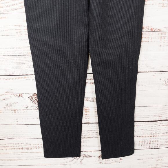 NEW Max Studio Black and Charcoal Office Pant Slim Ankle Trouser Small, MSRP $98 - Picture 6 of 12